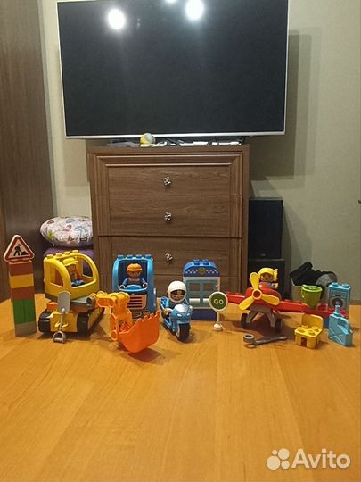 Lego duplo стройка