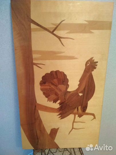 Панно СССР инкрустация