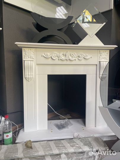 Камин угловой