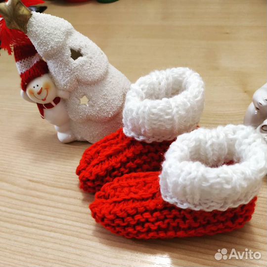 Пинетки вязаные