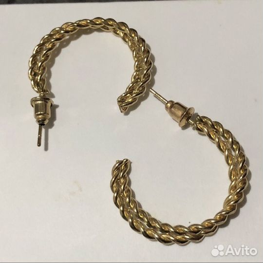 Сережки кольца