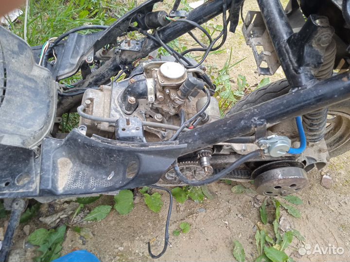 Скутер пушка бомба