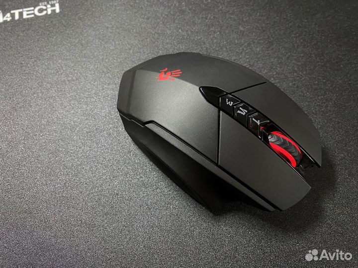 Мышь беспроводная/проводная A4Tech Bloody R7