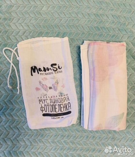 Фотопеленка (фотофон) муслиновая 120см Mamsi