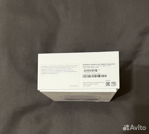 Левый наушники apple airpods pro with MagSafe