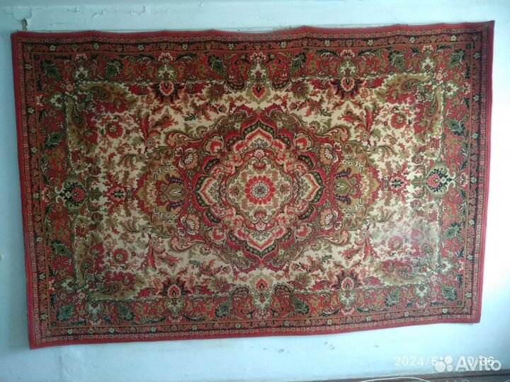 Шерстяные ковры СССР бу