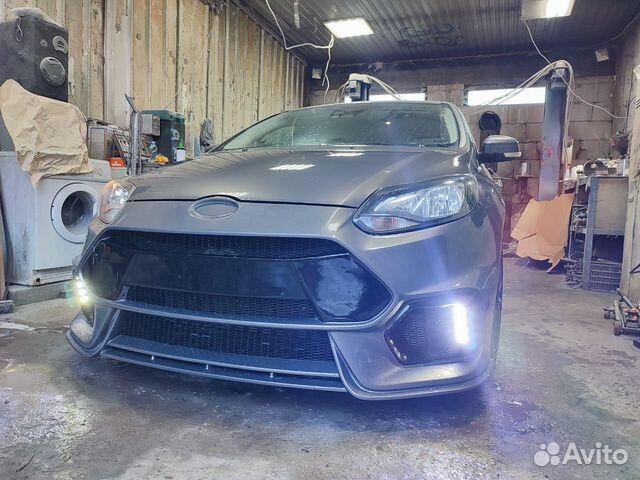 Передний бампер maxton Ford Focus 3 дорестайлинг