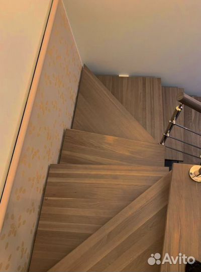 Облицовка бетонных лестниц