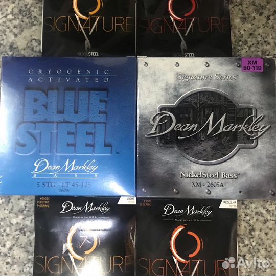Dean Markley Signature американские струны