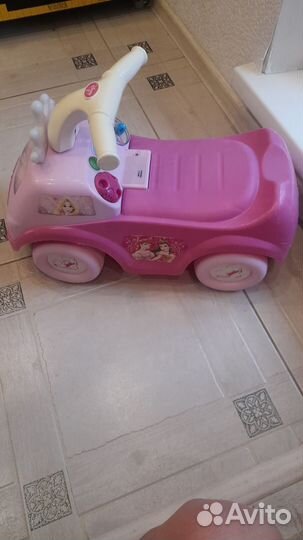 Машинка каталка для девочки, толокар