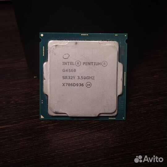 Процессор intel pentium g4560