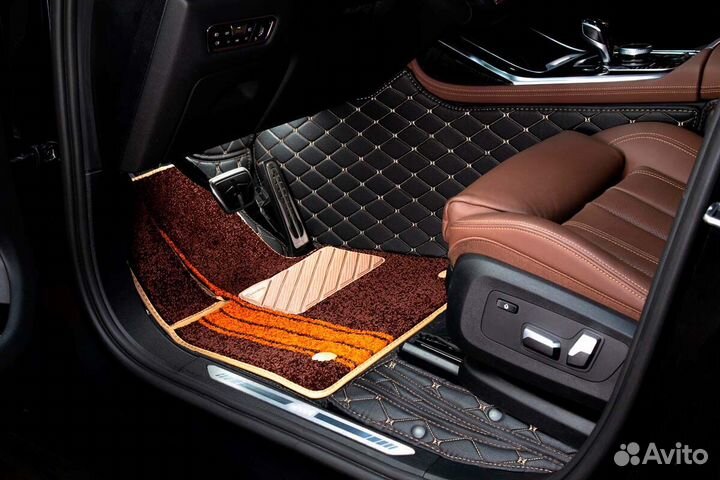 3D Коврики Lexus GX из Экокожи