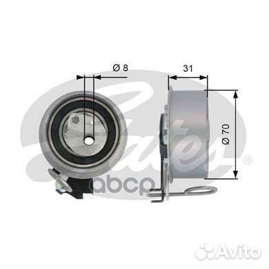 Ролик T43135 (7784-21111) T43135 Gates
