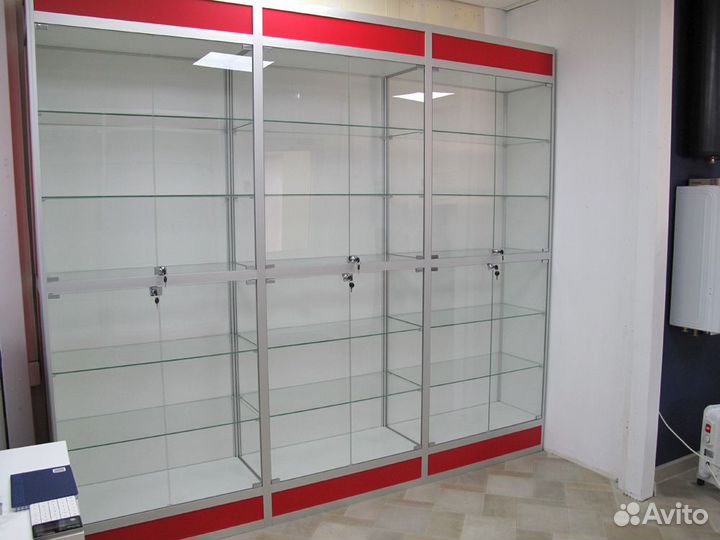 Торговая витрина из профиля