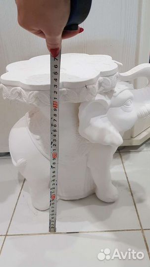 Столик-подставка-кашпо Слон