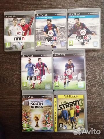FIFA, FIFA street 3. Диски для PS3