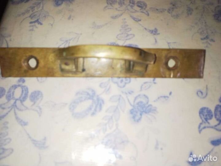 Ручка для двери старая металл бронза
