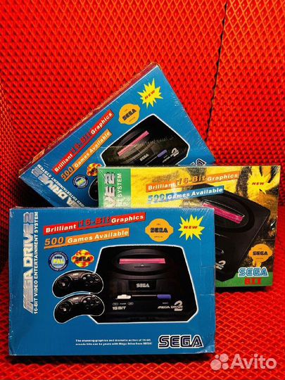 Игровая приставка сега 500 игр