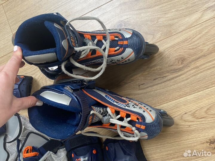 Детские ролики 26-31 и защита