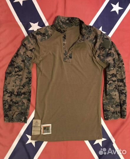 Usmc Marpat Woodland Frog Shirt S-R