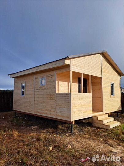 Дом каркасный 6*6