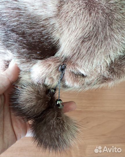 Шапка норковая женская б/у