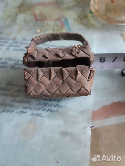 Сундучок береста до 1917г