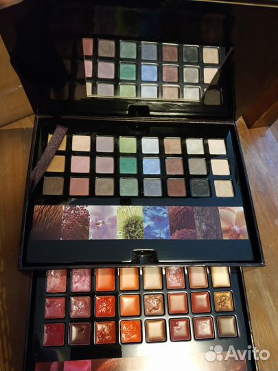 Палитра для макияжа 54 оттенка помады,тени,румяна