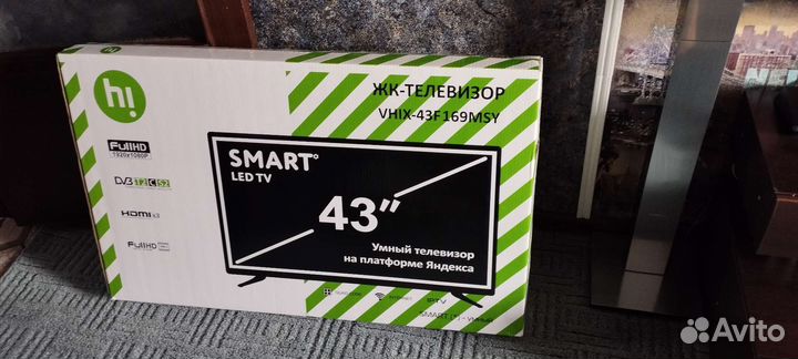 Новые Смарт телевизоры Hi vhix-43F169MSY