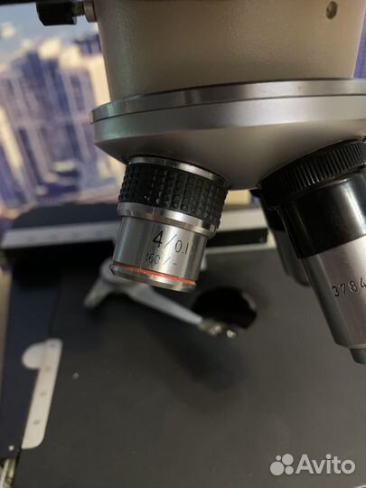 Микроскоп PZO Польша