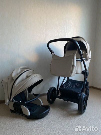 Коляска Aroteam Belino Prima 2в1 экокожа