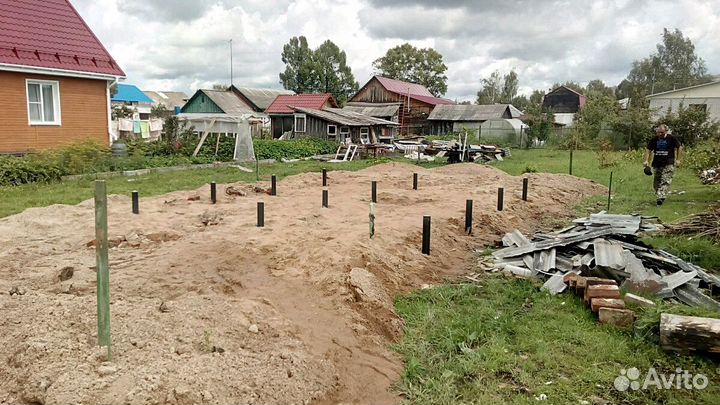 Винтовые сваи монтаж свайный фундамент под ключ