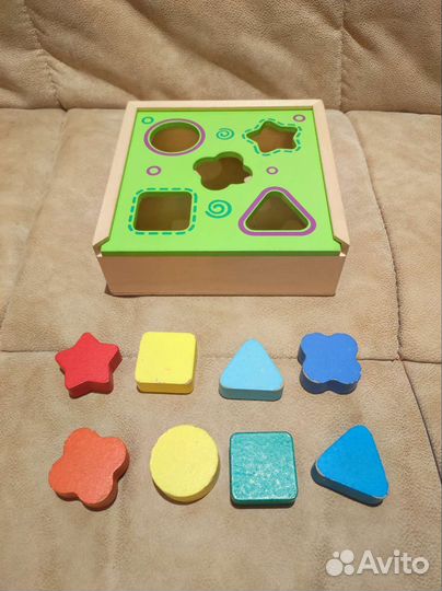 Деревянные развивающие игрушки