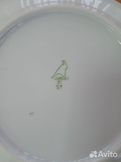 Тарелки Дулево СССР