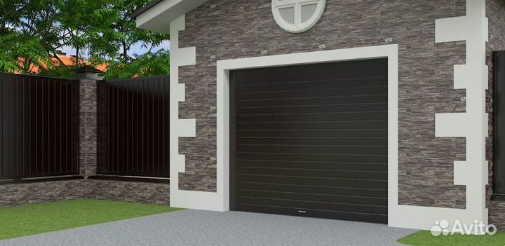 Ворота подъемные №41