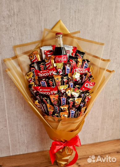 Сладкий букет из конфет/подарок на день Рождения