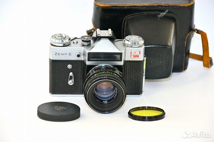 Зенит Е XXV съезд кпсс Юбилейный Экземпляр Рабочий