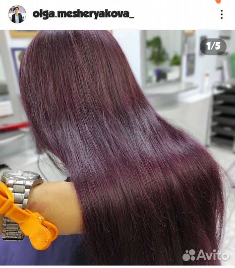 Стрижка и окрашивание волос