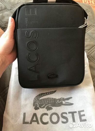 Сумка мужская через плечо Lacoste