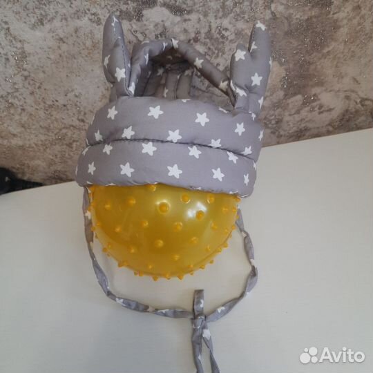 Противоударная шапка шлем для ребенка