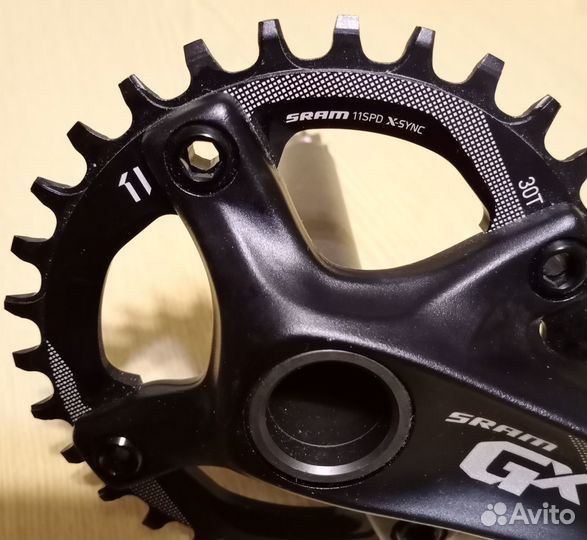 Система Sram GX 1000 Fatbike GXP 100mm 30T 175mm