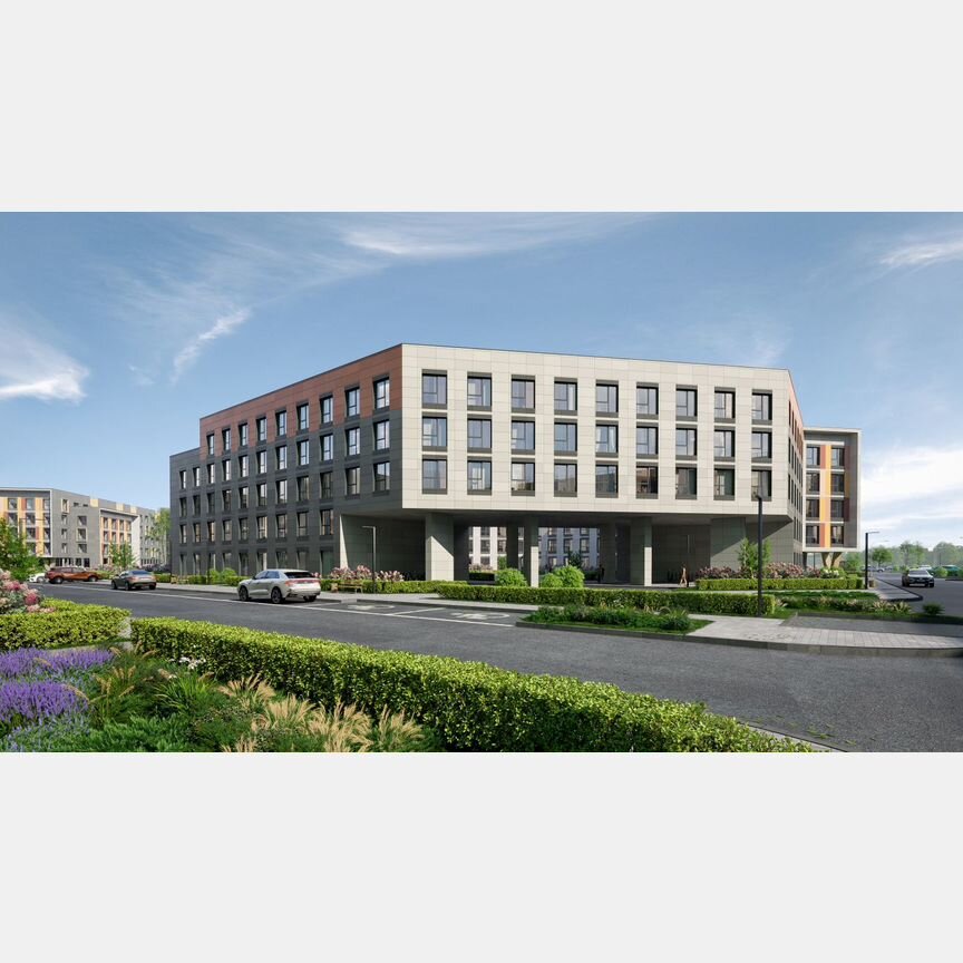 2-к. квартира, 52,8 м², 3/5 эт.