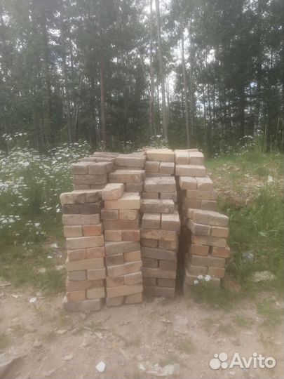 Кирпич шамотный бу