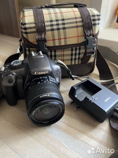 Зеркальный фотоаппарат canon eos 1100d