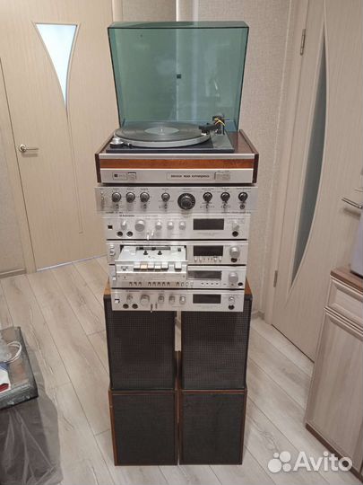 Эпу Вега 106 Cтерео+Музцентр+Колонки Вега 15AC-404