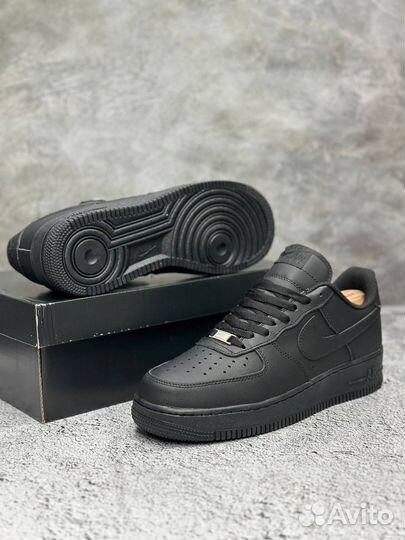 Кроссовки Nike air force 1 зимние с мехом