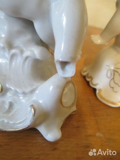 Статуэтка ангелы (путти) музыканты Schaubach kunst