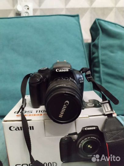 Зеркальный фотоаппарат canon eos 1100d