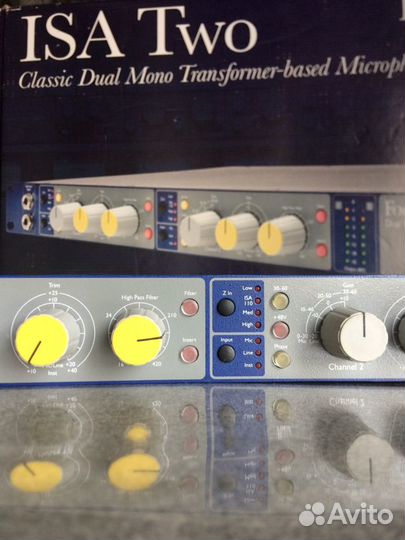 Focusrite ISA Two - микрофонный предусилитель