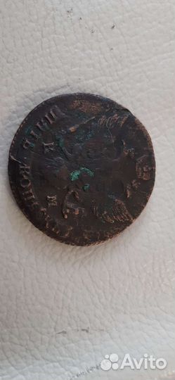 Монета 5 копеек 1794 км